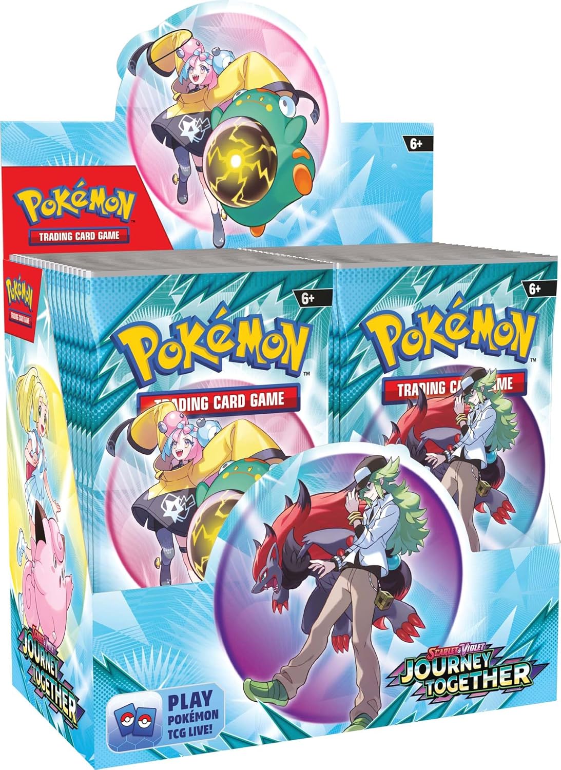 Pokemon TCG: Scarlet & Violet—Journey Together Enhanced Booster - WiredVillage Games - The Pokémon Company